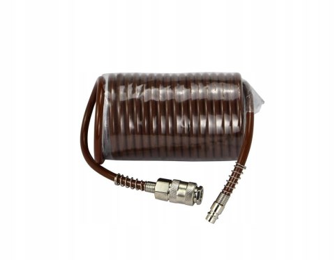 Wąż Spiralny Pneumatyczny do Kompresora 8x12 mm 5 m 8 Bar Kraft&Dele