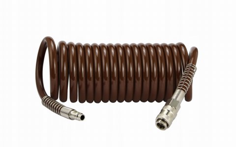 Wąż Spiralny Pneumatyczny do Kompresora 8x12 mm 5 m 8 Bar Kraft&Dele
