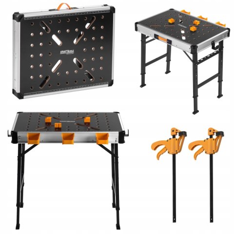 Wielofunkcyjny Stół Roboczy Montażowy Składany Nośność 454 kg Kraft&Dele