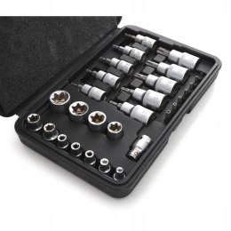 ZESTAW BITÓW I NASADEK TORX WALIZKA TORXY 30EL