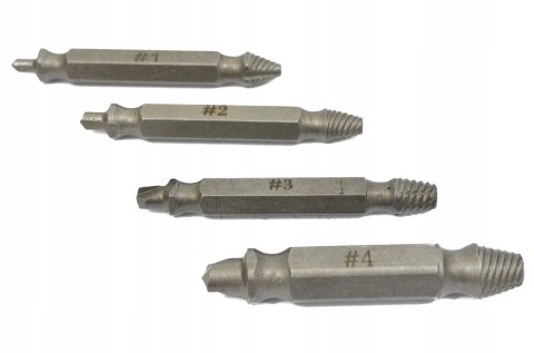 ZESTAW DO WYKRĘCANIA ZERWANYCH WKRĘTÓW ŚRUB BITY KD10199