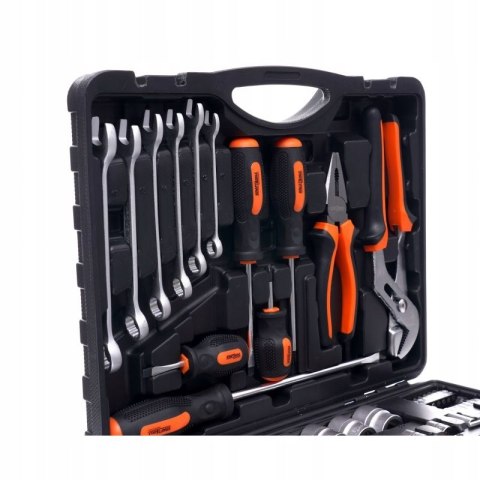 ZESTAW KLUCZY I NARZĘDZI WALIZKA 56 ELEMENTÓW