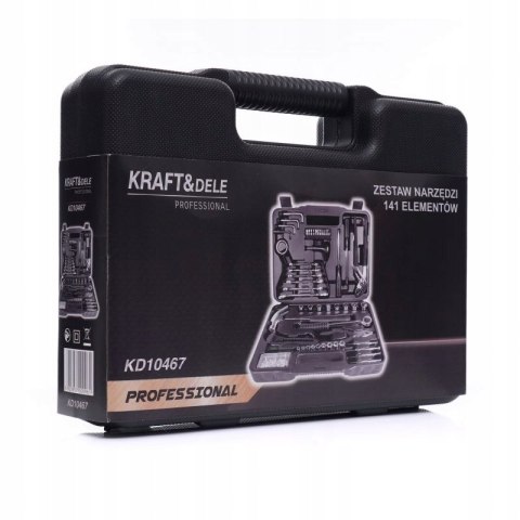 ZESTAW NARZĘDZI WALIZKA 141 ELEMENTÓW KD10467