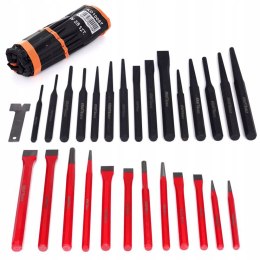 ZESTAW PUNKTAKÓW I PRZECINAKÓW 28 ELEMENTÓW KRAFT&DELE