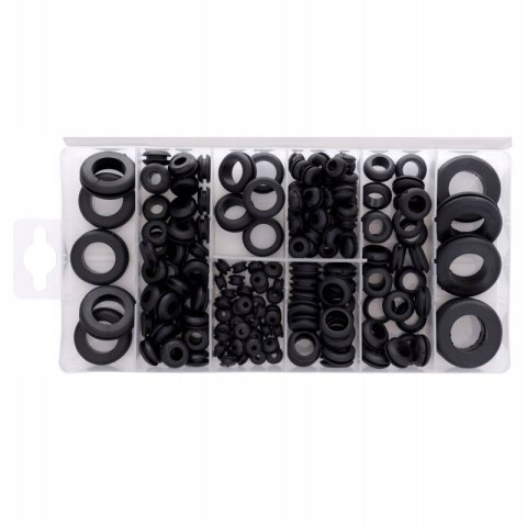 Zestaw Przelotek Gumowych Przelotki Gumowe 180 szt. Kraft&Dele