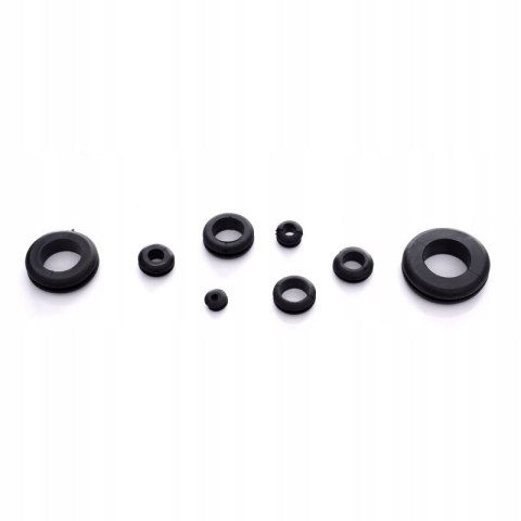 Zestaw Przelotek Gumowych Przelotki Gumowe 180 szt. Kraft&Dele