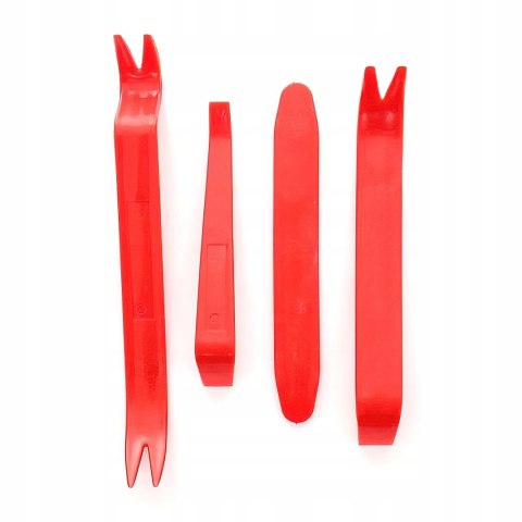 Zestaw Ściągaczy Tapicerki Listew Deski Rozdzielczej 4 Elementy Kraft&Dele