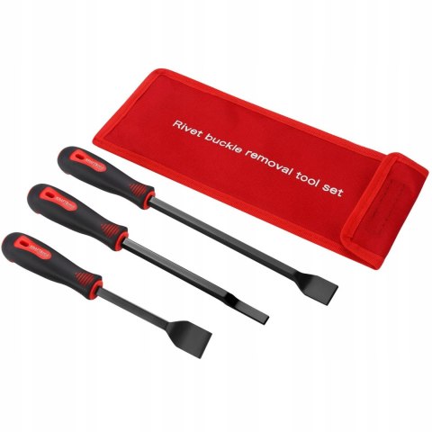 Zestaw Skrobaków 3 Sztuki do Usuwania Uszczelek Kraft&Dele