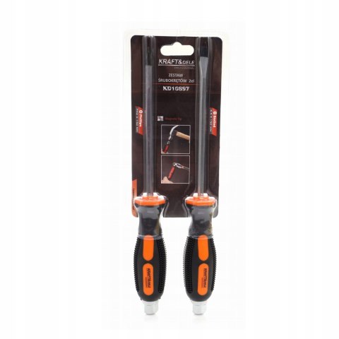 Zestaw Wkrętaków Śrubokrętów do Podbijania Śrubokręty Ślusarskie 2 Sztuki