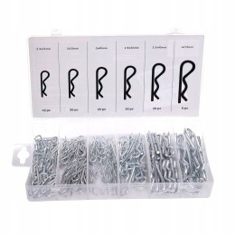 Zestaw Zawleczek Sprężynowych Zawleczki 150 Sztuk Kraft&Dele