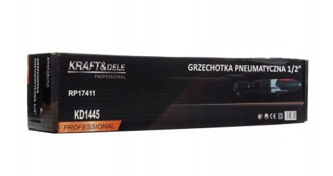 Grzechotka pneumatyczna 1/2" klucz udarowy prędkość 160rpm Kraft&Dele