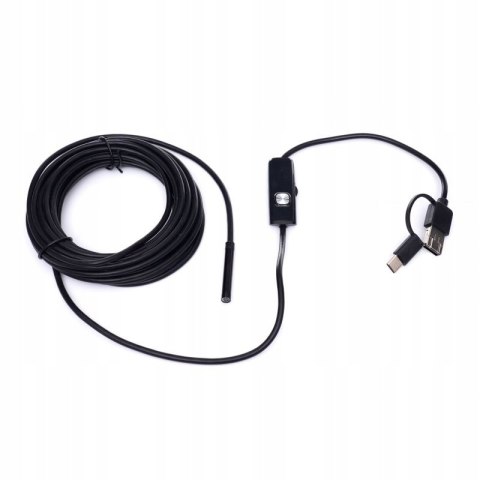 Kamera Endoskopowa Inspekcyjna 3w1 Kraft&Dele USB ANDROID IOS WINDOWS MAC
