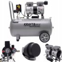 Kompresor Bezolejowy Sprężarka Kraft&Dele 24 L 8 Bar 230V 1200W 1440 RPM
