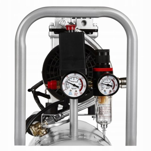 Kompresor Bezolejowy Sprężarka Kraft&Dele 24 L 8 Bar 230V 1200W 1440 RPM