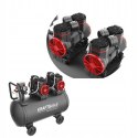 Kompresor Bezolejowy silniki 2 x 1500W 100 L 8 Bar