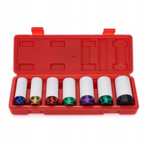 Kraft Dele KD11752 Nasadki udarowe 7el 1/2" 17-27