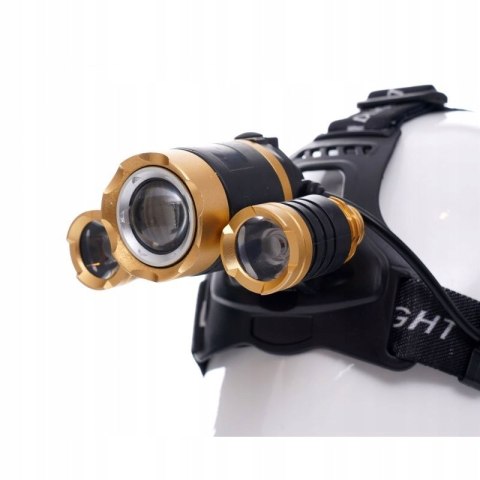 Latarka Czołowa LED KD1246 KRAFT&DELE13600 mAh Czas pracy do 18 godzin