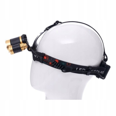 Latarka Czołowa LED KD1246 KRAFT&DELE13600 mAh Czas pracy do 18 godzin