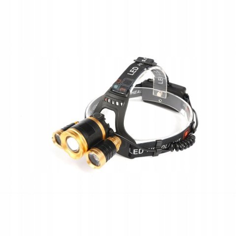 Latarka Czołowa LED KD1246 KRAFT&DELE13600 mAh Czas pracy do 18 godzin