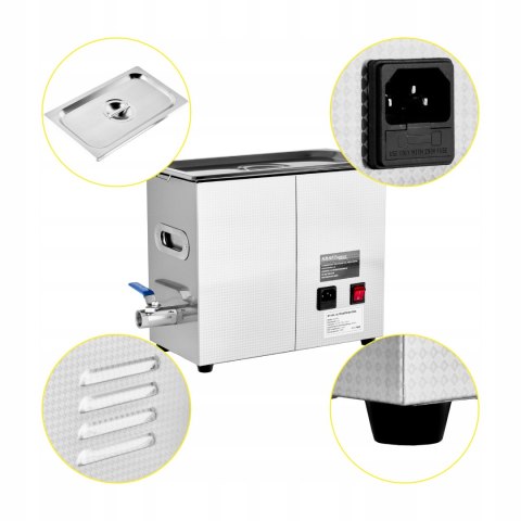 Myjka Ultradźwiękowa 6.5 L Kraft&Dele KD449