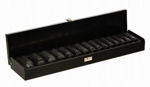 Nasadki Udarowe 1/2" Cala 15 Sztuk Długie 10-32 mm CR-V Walizka Kraft&Dele