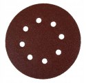 PAPIER ŚCIERNY NA RZEP Z OTWORAMI 125mm P60 50SZT KD11808