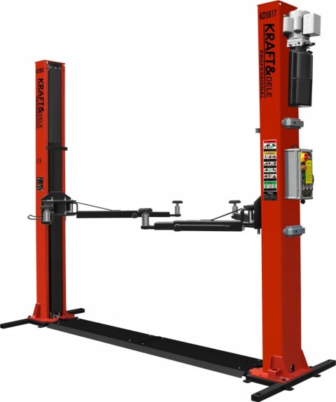 PODNOŚNIK HYDRAULICZNY DWUKOLUMNOWY SAMOCHODOWY 4,2T AUTOMAT 230V KD5813