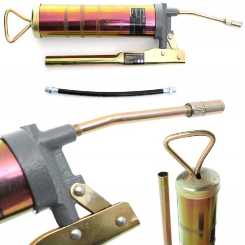 SMAROWNICA TAWOTNICA RĘCZNA STALOWA KRAFT&DELE KD1442 + 2 KOŃCÓWKI