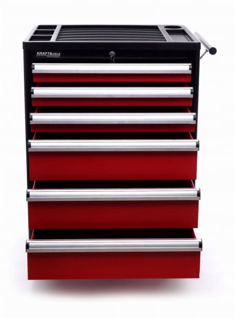 Szafka Narzędziowa Wózek Narzędziowy Pusty 6 Szuflad Kraft&Dele