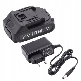 Szlifierka 3W1 Mimośrodowa Akumulatorowa + Bateria 3Ah Ładowarka W.D.S.