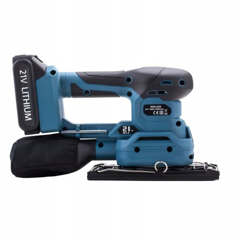 Szlifierka 3W1 Mimośrodowa Akumulatorowa + Bateria 3Ah Ładowarka W.D.S.