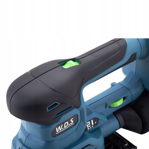 Szlifierka 3W1 Mimośrodowa Akumulatorowa + Bateria 3Ah Ładowarka W.D.S.
