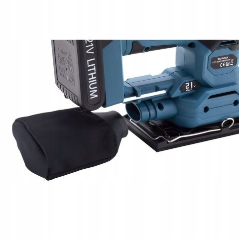 Szlifierka 3W1 Mimośrodowa Akumulatorowa + Bateria 3Ah Ładowarka W.D.S.