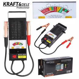 Tester Analogowy do Sprawdzania Akumulatorów 6/12V 200-1000A Kraft&Dele