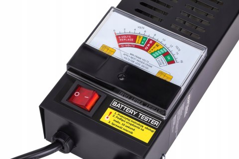 Tester Analogowy do Sprawdzania Akumulatorów 6/12V 200-1000A Kraft&Dele