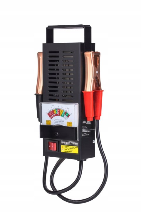Tester Analogowy do Sprawdzania Akumulatorów 6/12V 200-1000A Kraft&Dele