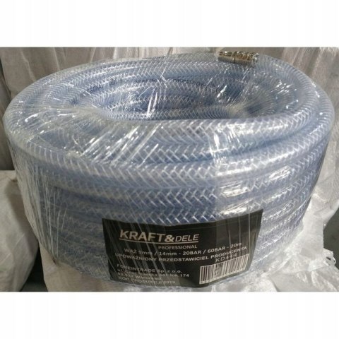 Wąż Pneumatyczny Zbrojony 14mm 20m