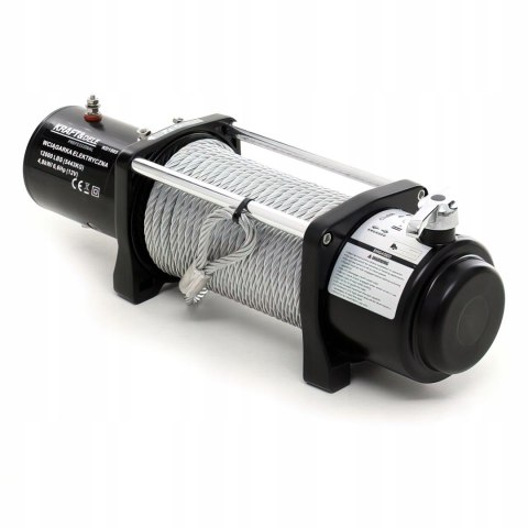 Wciągarka Elektryczna Linowa 12000LBS 12V 5400 kg Kraft&Dele