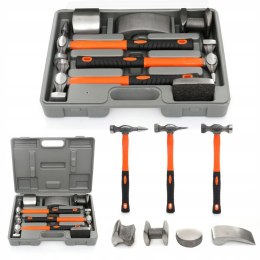 ZESTAW BLACHARSKI MŁOTKI KOWADEŁKA 7 ELEMENTÓW KD319