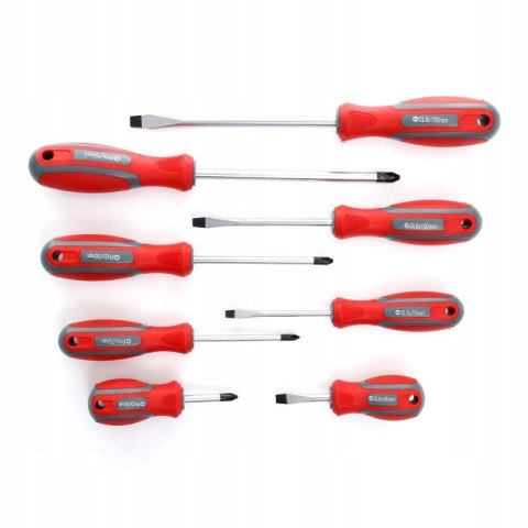 ZESTAW WKRĘTAKÓW ŚRUBOKRĘTÓW CRV MAGNETYCZNE WALIZKA 8 ELEMENTÓW KD10252