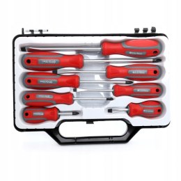 ZESTAW WKRĘTAKÓW ŚRUBOKRĘTÓW CRV MAGNETYCZNE WALIZKA 8 ELEMENTÓW KD10252