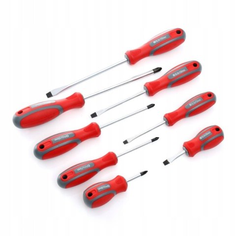 ZESTAW WKRĘTAKÓW ŚRUBOKRĘTÓW CRV MAGNETYCZNE WALIZKA 8 ELEMENTÓW KD10252