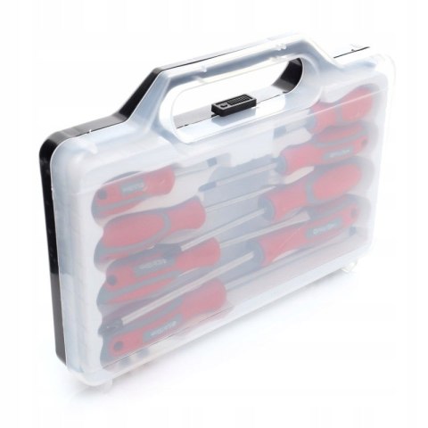 ZESTAW WKRĘTAKÓW ŚRUBOKRĘTÓW CRV MAGNETYCZNE WALIZKA 8 ELEMENTÓW KD10252