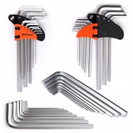 Zestaw Imbusów HEX 9 Elementów Sztuk Kraft&Dele KD11932