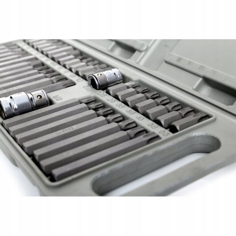 Zestaw Komplet Bitów Specjalnych HEX TORX SPLINE 40 Elementów Kraft&Dele
