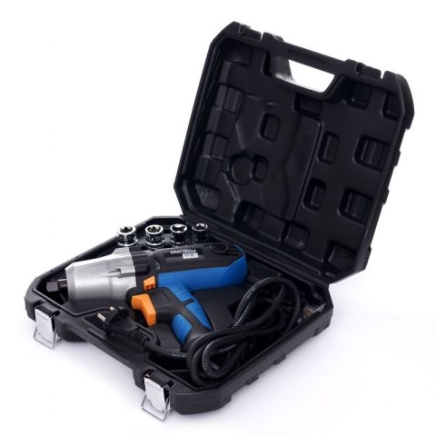 Elektryczny klucz udarowy 1/2" + walizka + nasadki Kraft&Dele KD1796