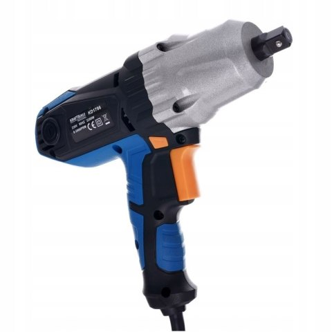 Elektryczny klucz udarowy 1/2" + walizka + nasadki Kraft&Dele KD1796