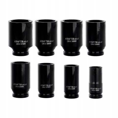 KLUCZE UDAROWE NASADOWE DŁUGIE 3/4 CALA SZEŚCIOKĄTNE KD10216