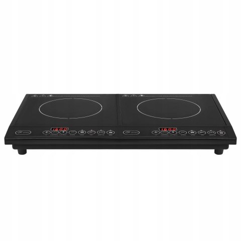 KUCHENKA INDUKCYJNA PŁYTA 2000W TIMER DWA PALNIKI MOCNA KD4167