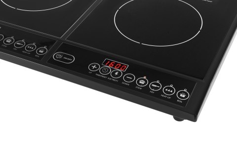 KUCHENKA INDUKCYJNA PŁYTA 2000W TIMER DWA PALNIKI MOCNA KD4167